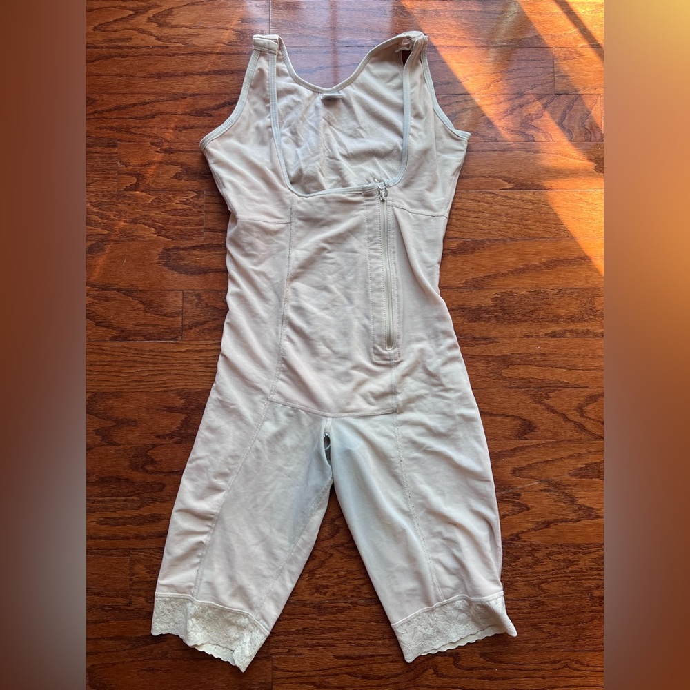 Women's Cream Shapewear Bodysuit